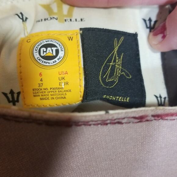 Cat Caterpillar Shonelle Knee high Distressed Leather CAT Boots - Picture 8 of 8